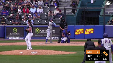 Ryan Clifford clubs a three-run homer