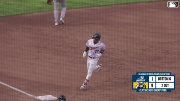 Jose Devers' second home run of the game