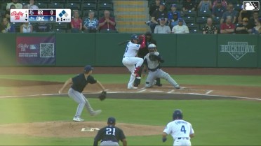 Josh Stephan In play, run(s) to Ryan Ward