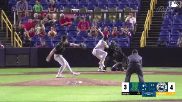 Welbyn Francisca homers (14) on a fly ball to right center field. Dauri Fernandez scores.