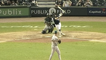 Tristan Smith's first Single-A strikeout