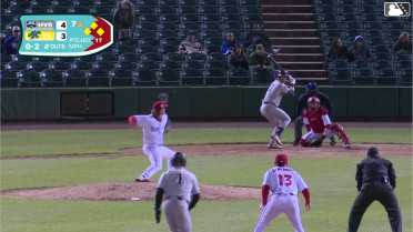 Core Jackson out on a sacrifice fly to left fielder Carter Mathison. Josue Gonzalez scores. Cole Gabrielson to 3rd.