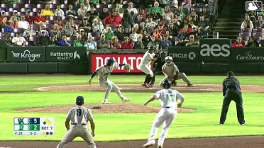 Johnny Ascanio singles on a line drive to center fielder Yasser Mercedes. John Michael Faile scores. Marcus Smith to 2nd.