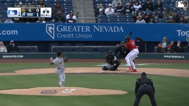 Huascar Ynoa In play, run(s) to Kristian Robinson