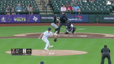 Carlos Rodríguez out on a sacrifice fly to left fielder Trevor Hauver. Nick Schnell scores. Samad Taylor to 2nd.