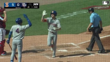 Carson Benge's solo home run