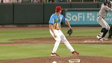 Zane Mills strikes out two