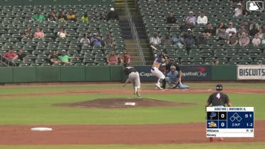 Alex Williams In play, no out to Cooper Kinney