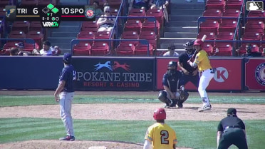 Roldy Brito singles on a ground ball to right fielder Randy De Jesus. Tevin Tucker scores. Tommy Hopfe to 3rd.