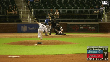 Tyler Schweitzer's sixth strikeout