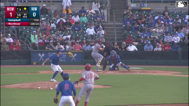 Lars Nootbaar homers (1) on a fly ball to center field. Brody Moore scores.