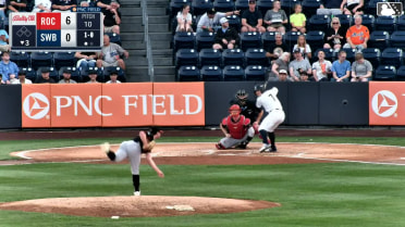 Anthony Volpe homers (2) on a fly ball to center field. Kenedy Corona scores.