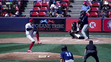 Kenny Castillo homers (7) on a line drive to left center field. Chris Katz scores. Yassel Soler scores.