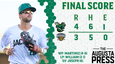 Worrell’s Late Triple The Difference As GreenJackets Come Back In Ninth To Win Again