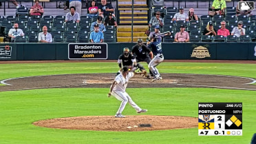 Roilan Portuondo In play, run(s) to Jesus Pinto