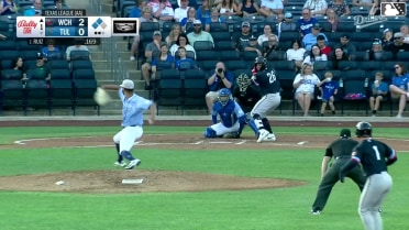 Poncho Ruiz singles on a sharp line drive to left fielder Josue De Paula. Kala'i Rosario scores. Garrett Spain to 3rd.