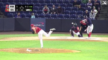 Scott gets a three-pitch strikeout for Double-A