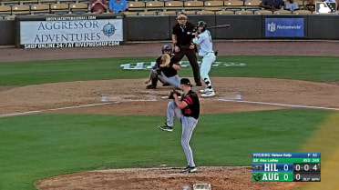 Alex Lodise homers (9) on a fly ball to left center field.