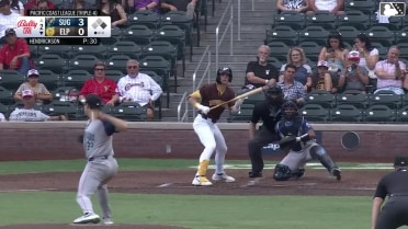 Nick Schnell reaches on a fielder's choice, fielded by pitcher Josh Hendrickson. Will Wagner scores. Clay Dungan to 2nd.