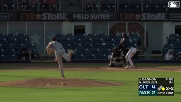Jonathan Cannon's third strikeout of the game 
