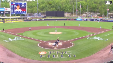 Anthony Seigler homers (2) on a fly ball to right center field.