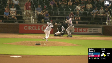 Ed Howard homers (1) on a fly ball to left field. Hayden Cantrelle scores.