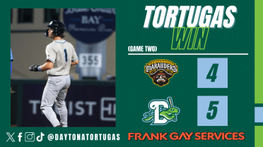 Stovall’s Walk-Off Lifts Tortugas to Game Two Win in DH Split