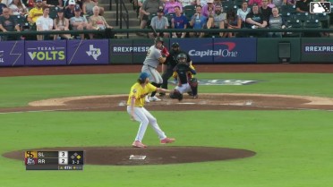 Omar Martinez homers (5) on a fly ball to right field. Nelson Rada scores.