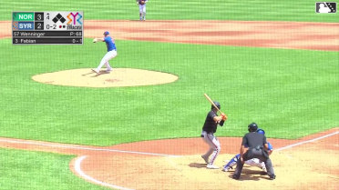 Jud Fabian homers (9) on a fly ball to left center field.