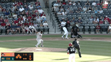 Yerlin Confidan singles on a soft ground ball to third baseman Jordan Groshans. Alfredo Duno scores. Leo Balcazar to 3rd. Jay Allen II to 2nd.