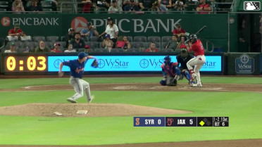 Ben Simon In play, run(s) to Jared Serna