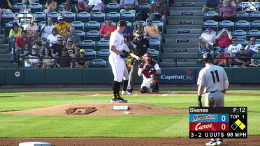 Paul Skenes records his first Double-A strikeout