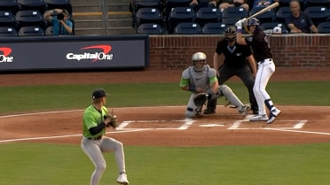 Hurston Waldrep records season-high 10 strikeouts