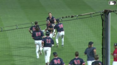 Elih Marrero hits a walk-off single