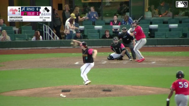 Tyler Locklear singles on a ground ball to center fielder Nelson Rada. Kristian Robinson scores. LuJames Groover to 3rd.