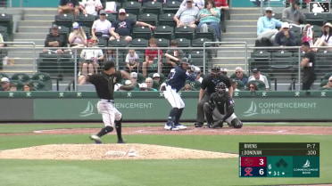 Spencer Bivens In play, run(s) to Brendan Donovan