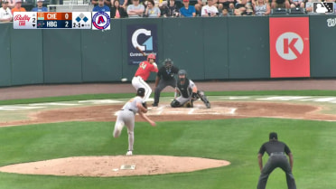 Nick Mitchell singles on a line drive to left fielder Frederick Bencosme. Cortland Lawson scores. Devin Ortiz to 2nd.