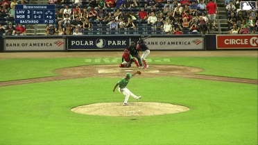 Paul McIntosh homers (7) on a fly ball to center field.