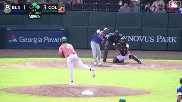 Andrew Fischer's three-run home run