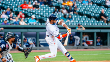 Peña Makes Major League Rehab Appearance In Sugar Land's Series Opener