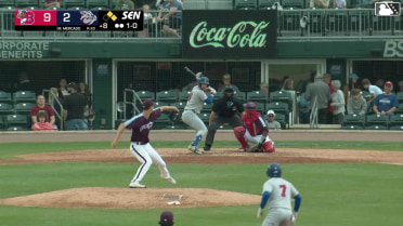 Michael Mercado In play, run(s) to RJ Schreck