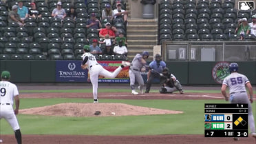 Oliver Dunn grounds out, second baseman Bryan Ramos to first baseman Ryan Noda. Blake Sabol scores. Will Simpson to 3rd.