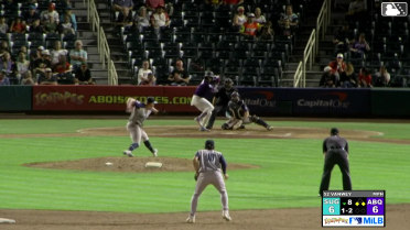 Adael Amador grounds out, first baseman CJ Alexander to second baseman Cavan Biggio. Ryan Ritter scores. Bryant Betancourt to 2nd.
