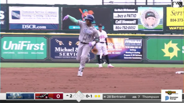 Adael Amador's 10th homer of the season