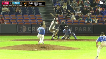 Trevor Cohen singles on a line drive to left fielder Jaison Chourio. Zane Zielinski scores.