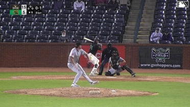 Wyatt Sanford homers (5) on a line drive to right field.