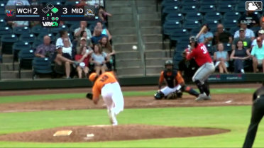 Andrew Cossetti singles on a sharp line drive to center fielder Ryan Lasko. Marek Houston scores.