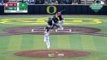 Ryan Sprock singles on a line drive to center fielder Jose Ortiz. JoJo Parker scores.