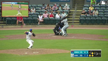 Daniel Vazquez homers (2) on a fly ball to center field. Spencer Nivens scores.