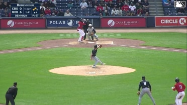 Nick Sogard out on a sacrifice fly to center fielder Stuart Fairchild. Vinny Capra scores. Braiden Ward to 3rd.